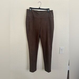 Andrew Marc Chocolate Ankle Pants